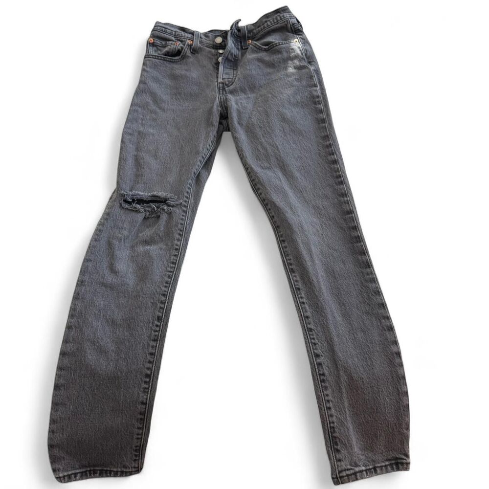 Levi's Women's Dark Wash 501s Skinny Jeans W25 L30